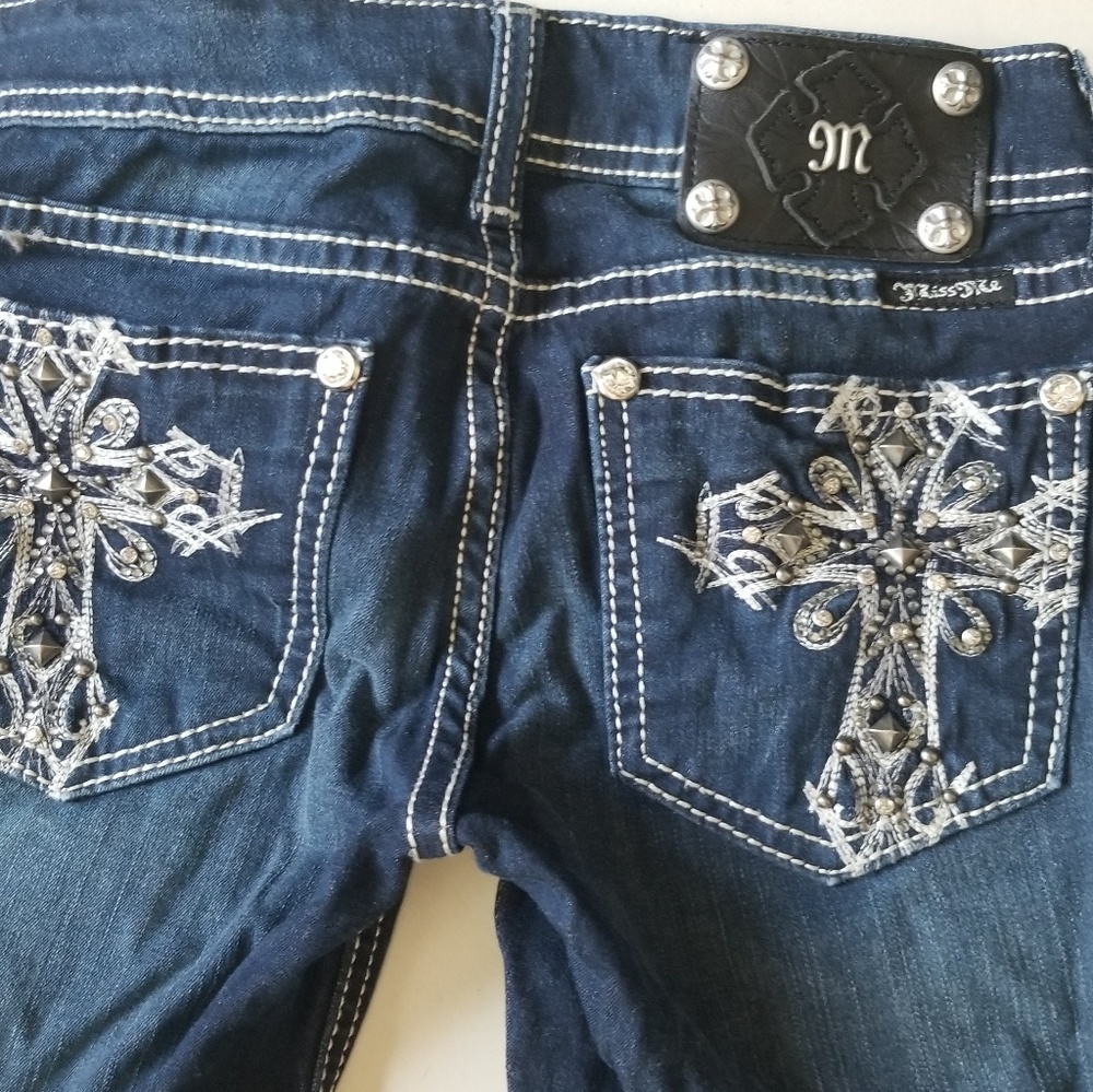 Miss Me  womens dark wash jeggings